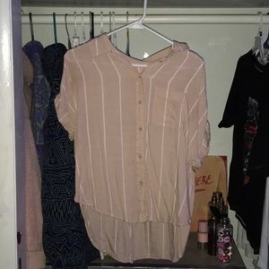 american eagle collared sweater shirt